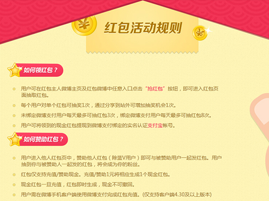 新年搶紅包，微博微信誰更給力