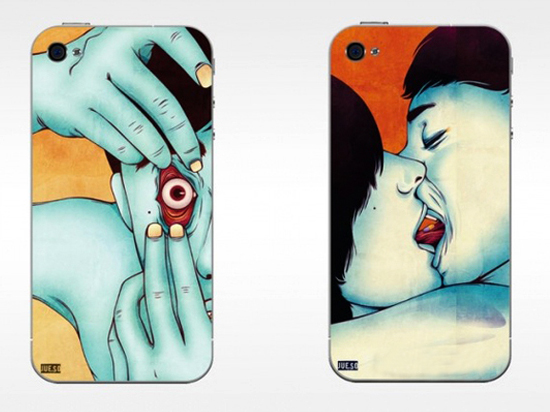 重口慎入！不可直視的手機殼