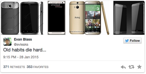 HTC 新旗艦尺寸曝光：長短有料？ 