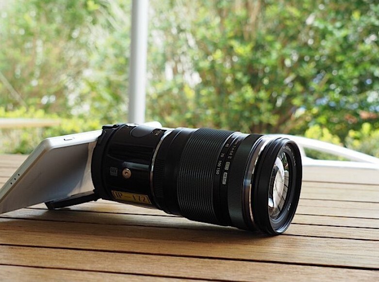 黑科技！ Olympus Air鏡頭可連手機