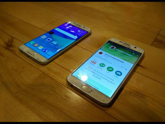 果然雙曲面！三星S6/S6 Edge真機(jī)照流出