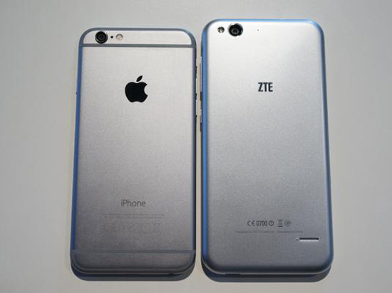 中興推新品Blade S6，跟iPhone 6太像