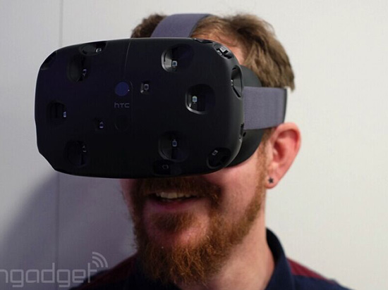 Duang！HTC的VR設(shè)備戴起來太恐怖