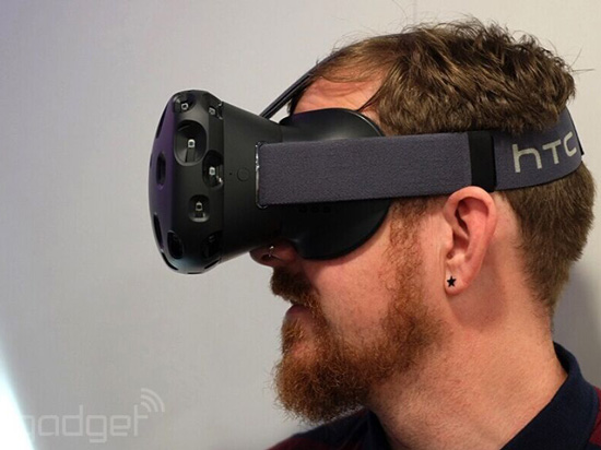 Duang！HTC的VR設(shè)備戴起來太恐怖