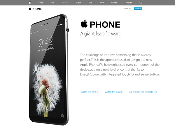下代蘋(píng)果手機(jī)長(zhǎng)這樣？名叫Apple Phone？