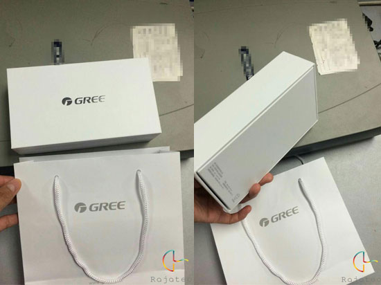 簡潔外觀，格力手機包裝盒曝光