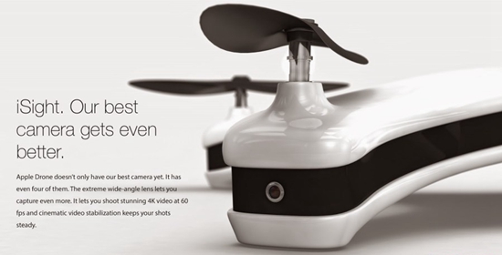 蘋果推出的無人機會是什么樣子