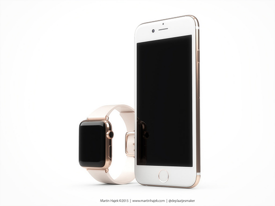 比Watch更壕，玫瑰金iPhone 6s概念圖賞