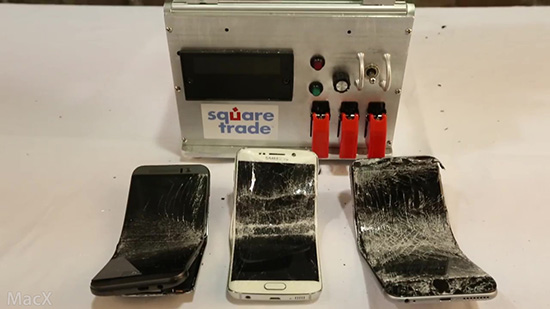 三星哭暈！S6 edge居然比iPhone 6 Plus更容易彎