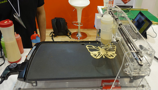 早餐輕松印：煎餅打印機(jī)PancakeBot