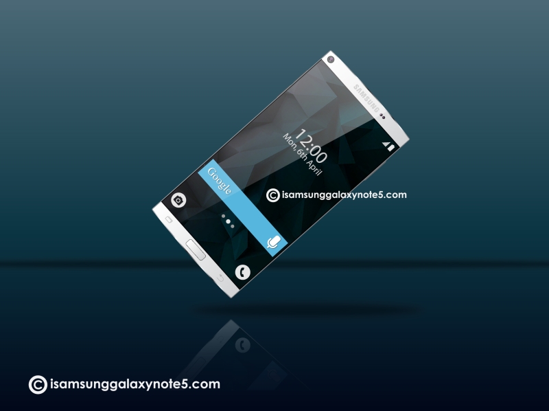 4K屏+無邊框 三星Note5概念圖曝光