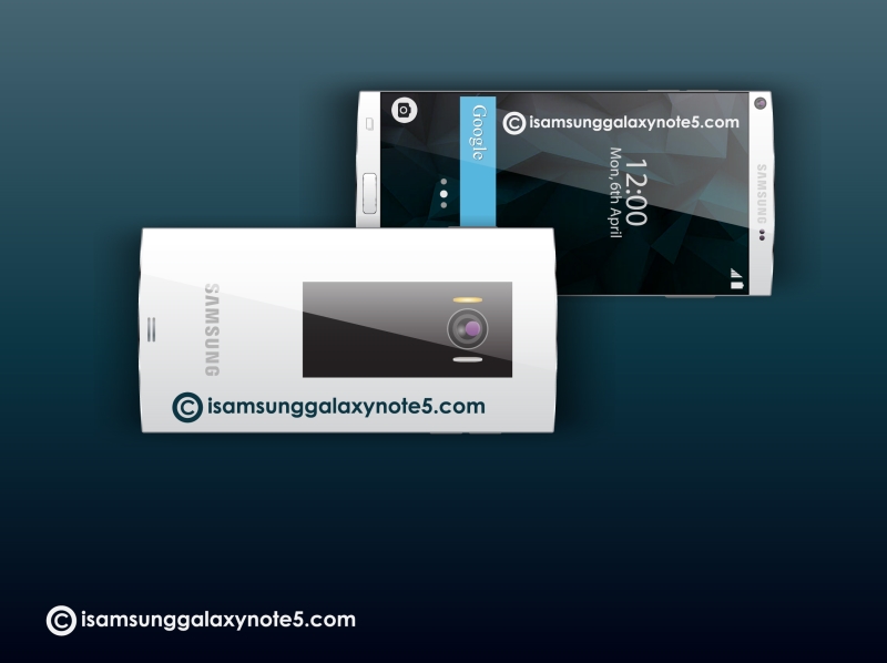 4K屏+無邊框 三星Note5概念圖曝光