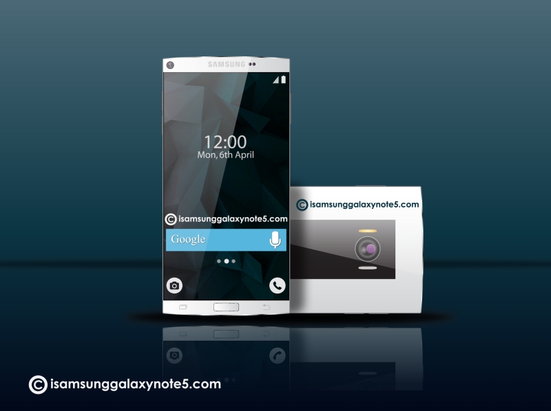 4K屏+無邊框 三星Note5概念圖曝光