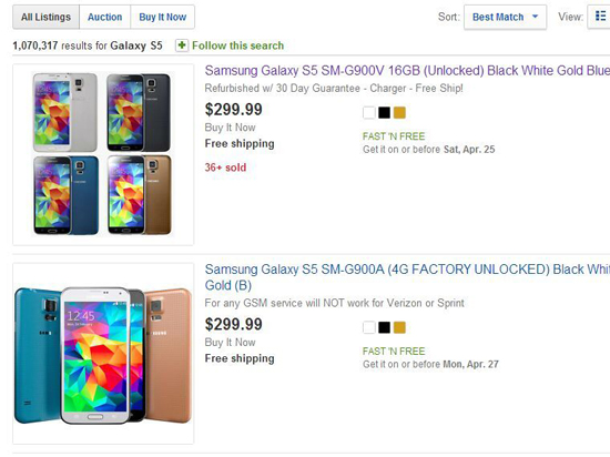 三星降價(jià)太夸張，S6上市S5價(jià)格大跳水