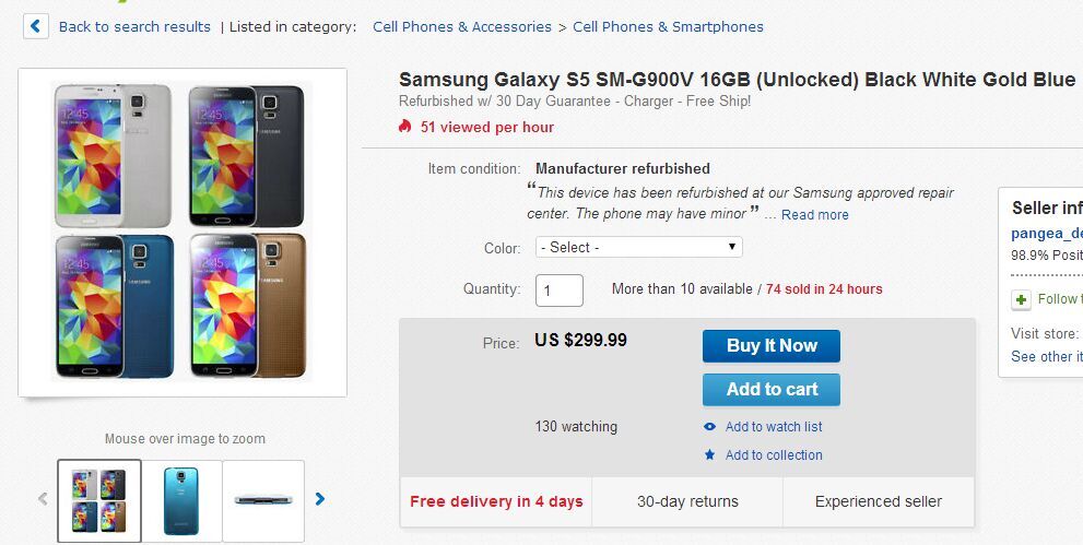 三星降價(jià)太夸張，S6上市S5價(jià)格大跳水