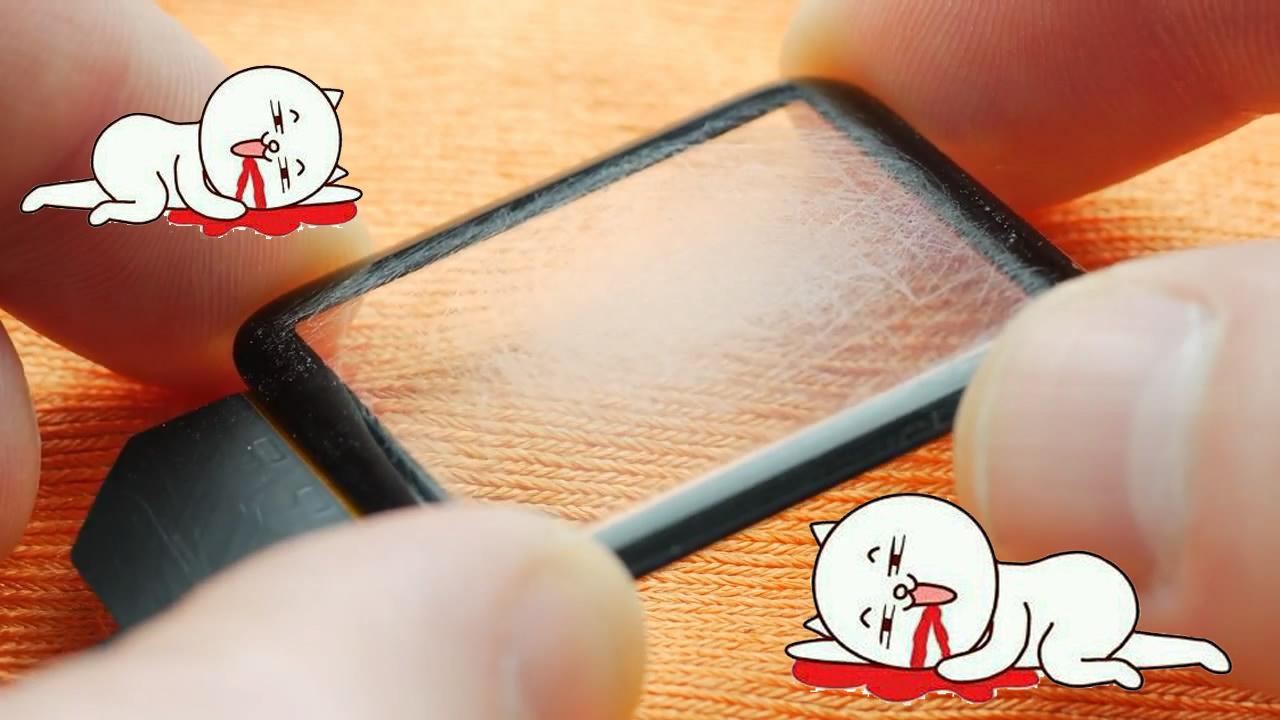 今天都在曬蘋果表吧，看完這個還敢不貼膜？