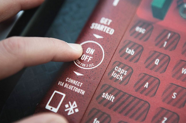 肯德基一次性藍牙鍵盤，讓你吃薯條也可以發(fā)信息！
