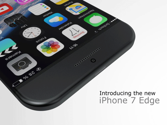 抄襲三星曲面屏？iPhone 7 edge曝光