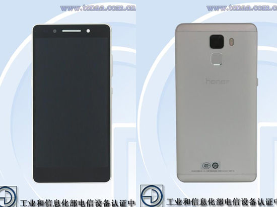 全網(wǎng)通+金屬機(jī)身，華為榮耀7亮相工信部