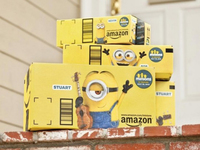 國(guó)內(nèi)會(huì)有嗎？亞馬遜包裹換超萌小黃人包裝