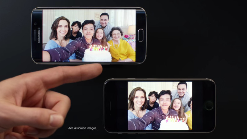 三星廣告又玩嘲諷：6>6，完爆蘋果iPhone6