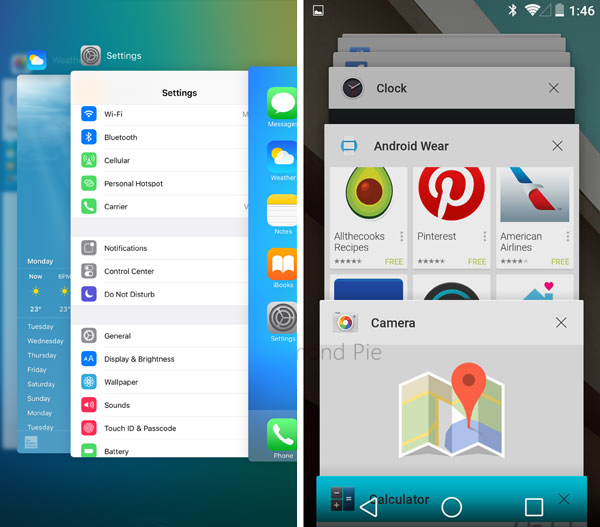 天下系統(tǒng)一大抄，iOS 9里你看到誰的影子？