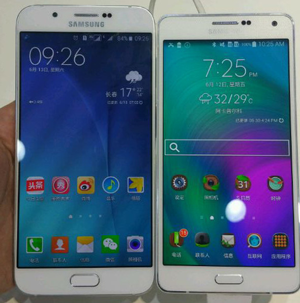 三星全金屬新機(jī)A8遭曝光 像極了Galaxy S6