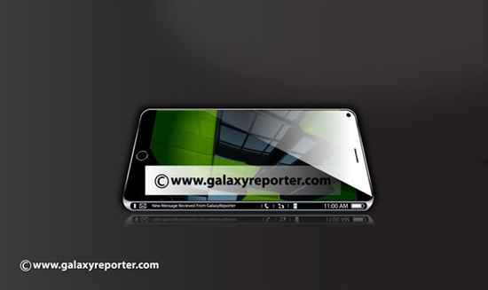 iPhone 8概念圖曝光：側面屏大贊！