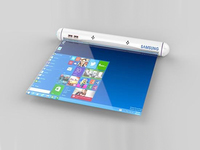 三星要做Win10平板：炫酷的卷軸式設(shè)計！