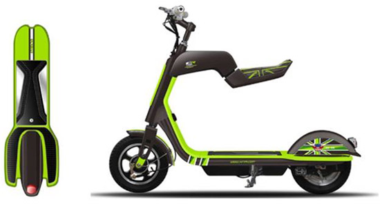 滑板車還是電動(dòng)車？凌亂了吧