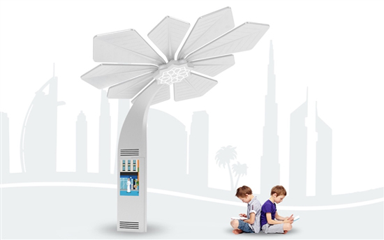 有錢任性！迪拜打造能發(fā)WIFI和充電的棕櫚樹