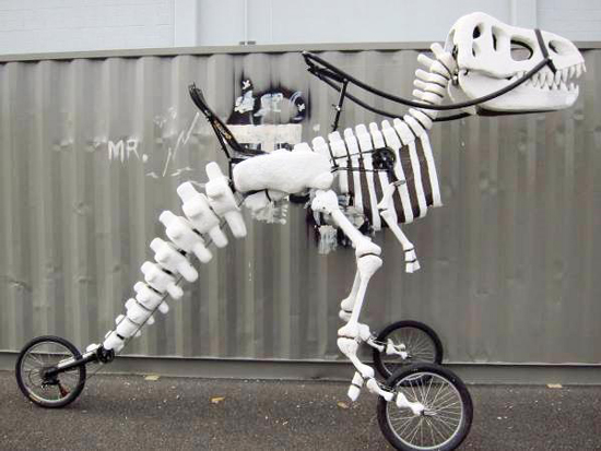 土豪快去買！這個(gè)霸王龍自行車最適合你！