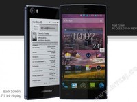 國(guó)產(chǎn)也有雙屏手機(jī)了，背面是4.7寸E-ink屏