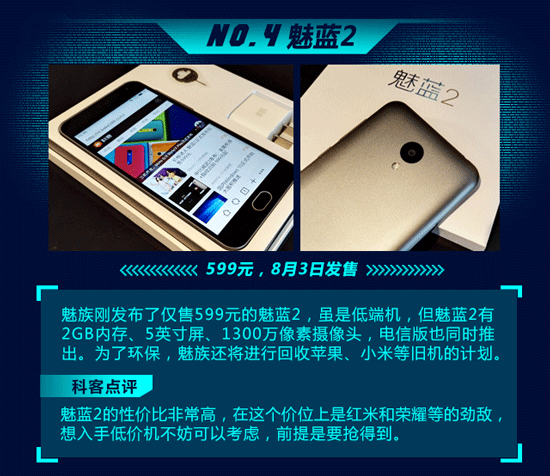 Top10：屌絲土豪全覆蓋，7月新機(jī)一圖看