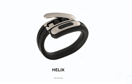 逼格滿滿！可以當(dāng)手鐲戴的Helix藍(lán)牙耳機(jī) 