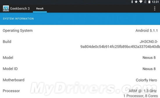 疑Nexus 8真機(jī)圖曝光：全金屬設(shè)計(jì) 線條硬朗