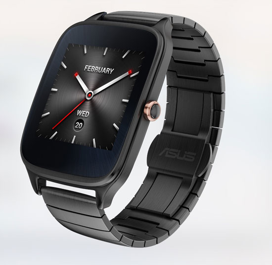 挑戰(zhàn)蘋(píng)果？華碩ZenWatch 2智能手表發(fā)布