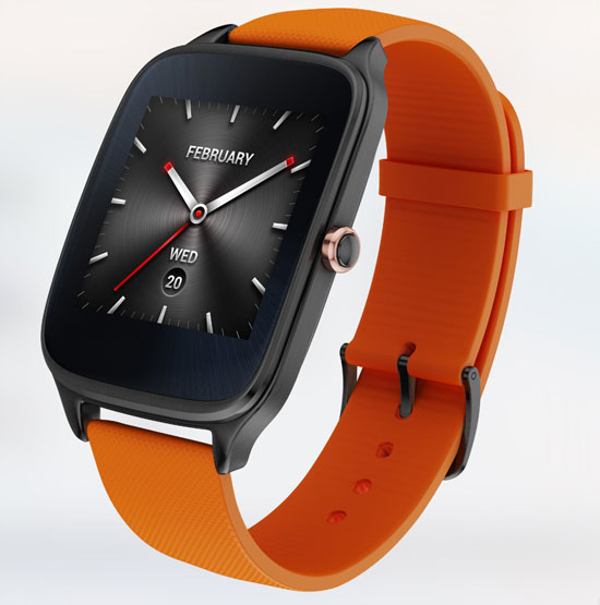 挑戰(zhàn)蘋(píng)果？華碩ZenWatch 2智能手表發(fā)布