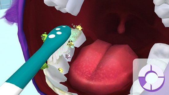 飛利浦電動牙刷，可通過視頻看口中污垢