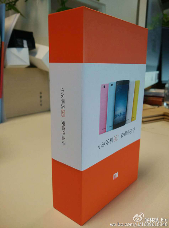 小米4c包裝曝光 網友：別要腰封了顯得廉價