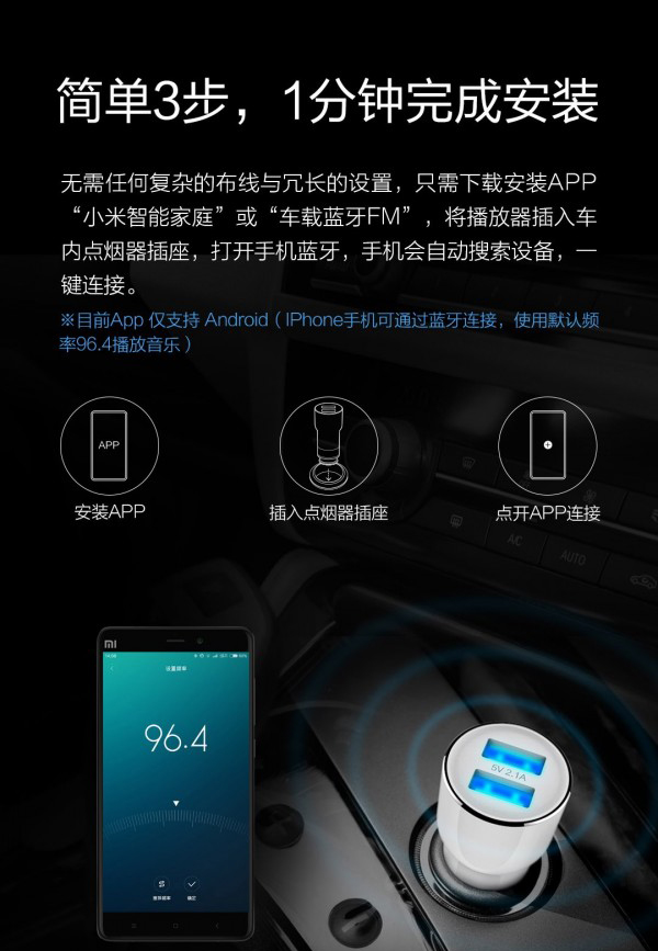 售價(jià)59元！小米連USB車充也做了
