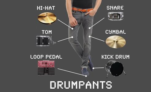 穿上這條褲子，就有了一支樂(lè)隊(duì)