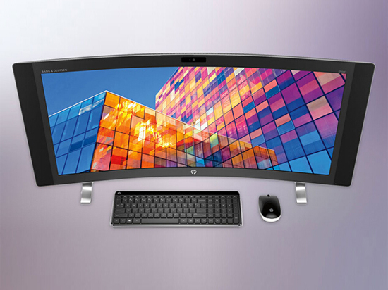 完勝LG！惠普推超寬廣曲面屏一體機(jī)