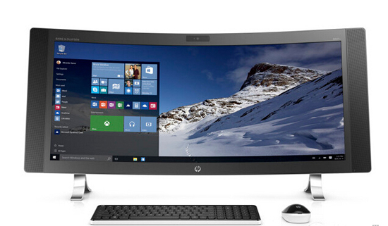 完勝LG！惠普推超寬廣曲面屏一體機(jī)