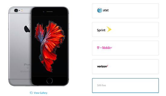 美版無鎖iPhone 6s上架：僅售4110元起