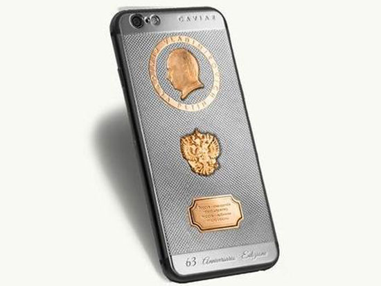 普京黃金版iPhone 6s 華麗來襲！限量63部
