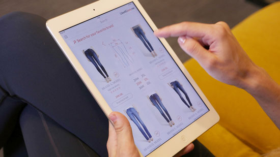 LikeAGlove：一款能顯示體型尺寸的智能打底褲