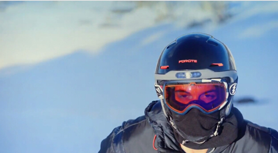 Forcite Alpine ：首款冰雪運動智能頭盔