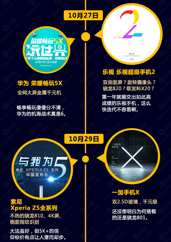 圖姐：高能預警！10月新機發(fā)布大預告