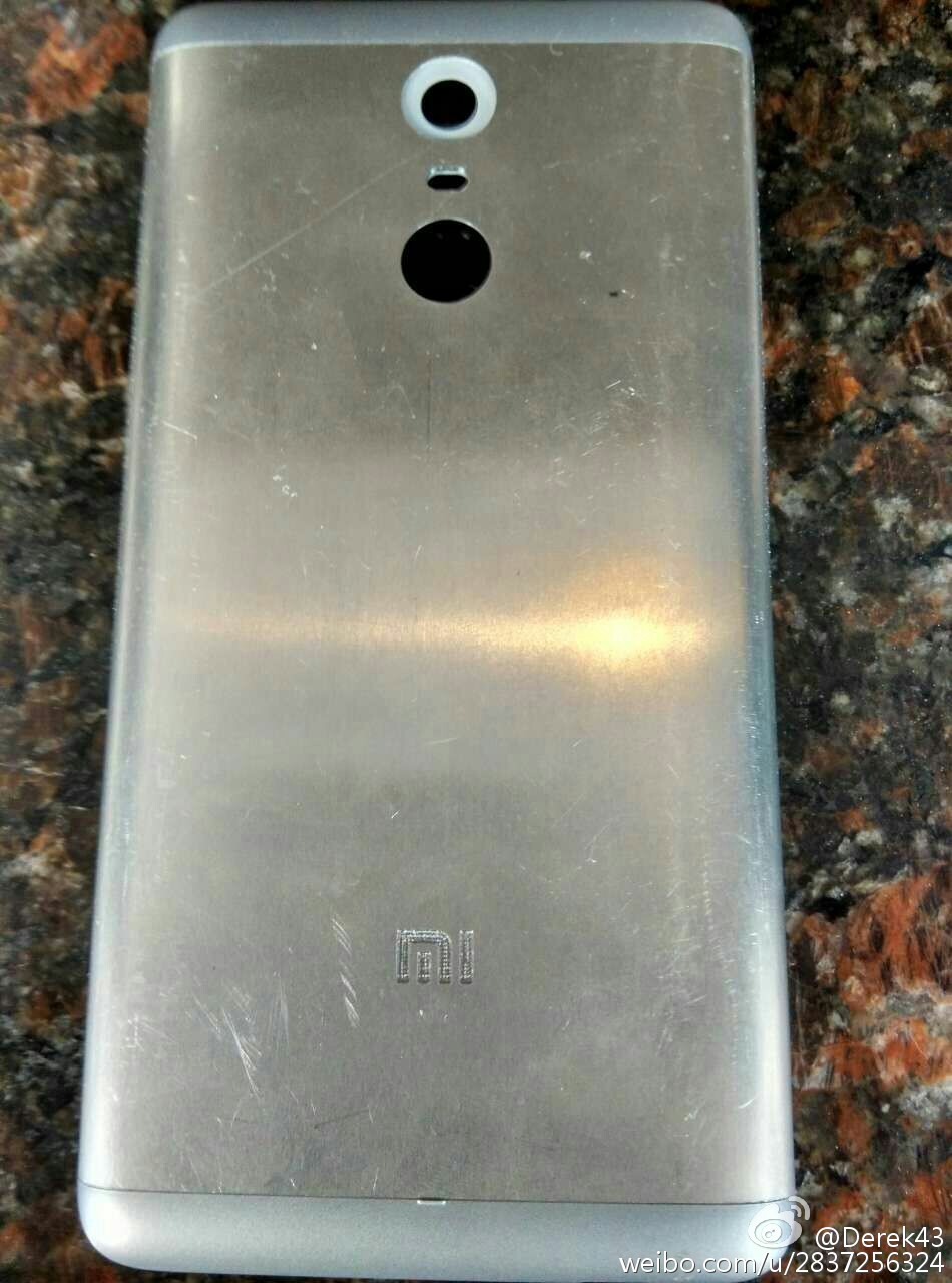 紅米Note2 Pro多圖曝光，金屬+指紋遭吐槽